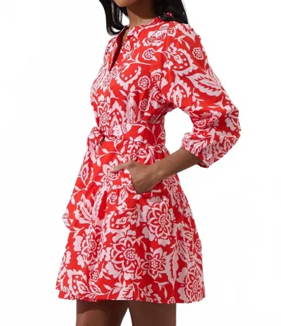 Sugarlips Hazen Dress In Red