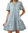 Sugarlips Hilo Dress In Blue In Blue