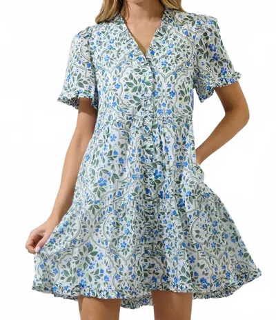 SUGARLIPS HILO DRESS IN BLUE