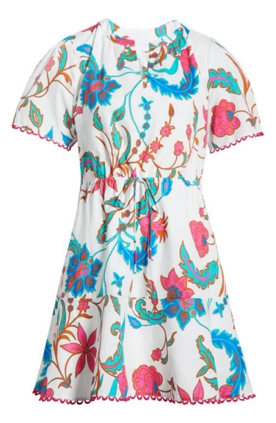 Sugarlips Izzie Floral Bouse Shift Minidress In Multi