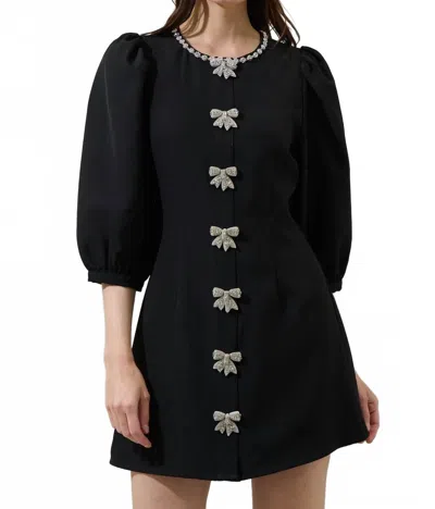 Sugarlips Jackie Mini Dress In Black