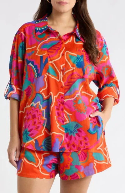 Sugarlips Kahlia Tropics Top In Red