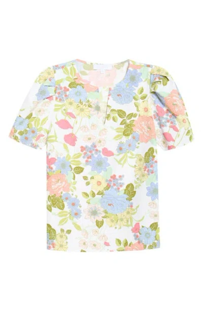 Sugarlips Kayla Floral Print Top In Multi
