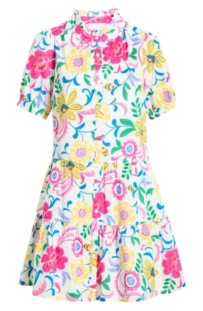 Sugarlips Kress Floral Domis Minidress In Multi