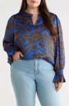 Sugarlips Krista Minda Keyhole Top In Multi