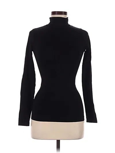 Pre-owned Sugarlips Long Sleeve Turtleneck In Black