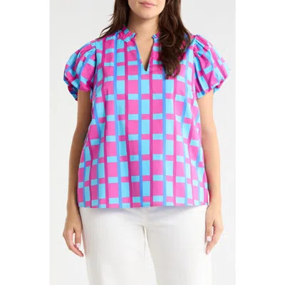 Sugarlips Marvy Checker Top In Multi