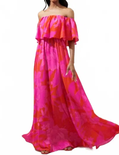 Sugarlips Maxi Dress In Pink In Multi