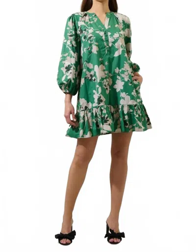 Sugarlips Nora Shift Mini Dress In Floral Whine In Multi