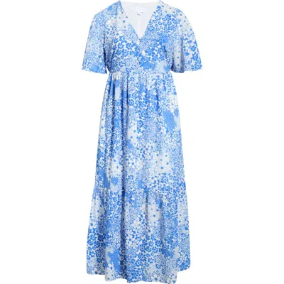 Sugarlips Pismo Floral Dress In Blue