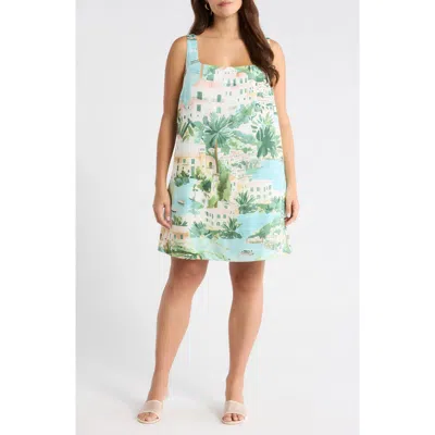 Sugarlips Piti Town Zenica Minidress In Green
