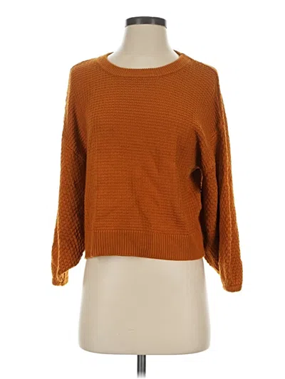 Pre-owned Sugarlips Pullover Sweater In Orange