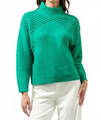 Sugarlips Rachel Sweater In Emerald In Green