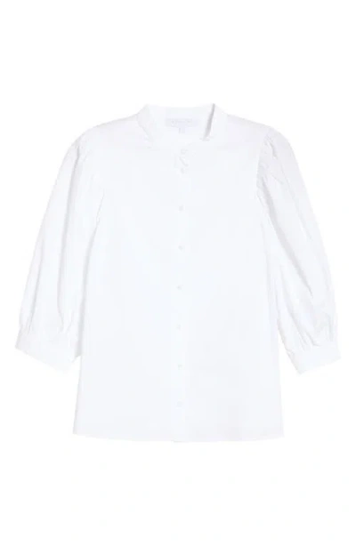Sugarlips Raveny Puff Shoulder Shirt In White