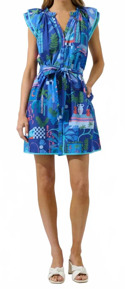 Sugarlips Rumi Mini Dress In Cobalt In Blue