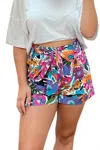 Sugarlips Santa Elena Bermuda Shorts In Floral Multi In Multi