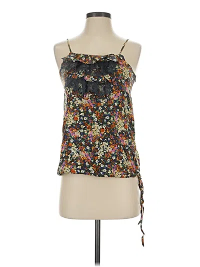 Pre-owned Sugarlips Sleeveless Blouse In Black