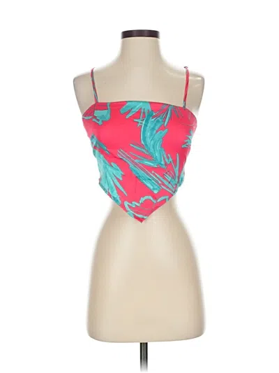 Pre-owned Sugarlips Sleeveless Blouse In Red