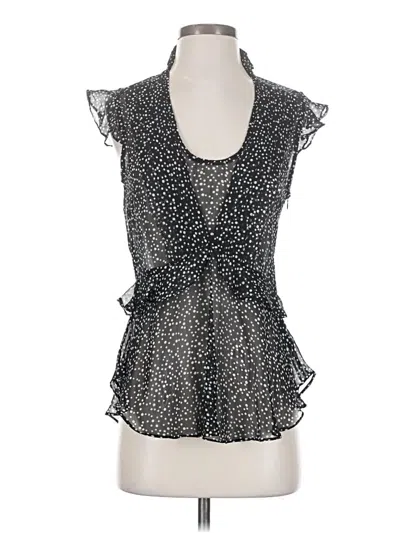 Pre-owned Sugarlips Sleeveless Blouse In Silver