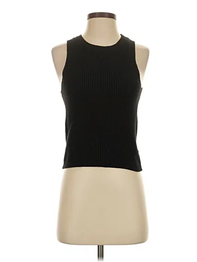 Pre-owned Sugarlips Sweater Vest In Black