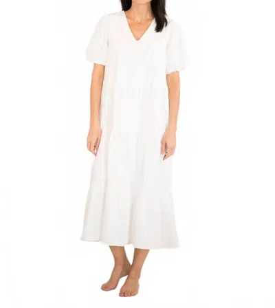 Sugarlips Tulum Tiered Dress In White