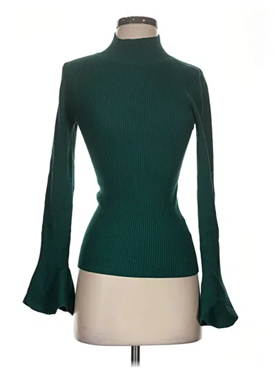 Pre-owned Sugarlips Turtleneck Sweater In Green