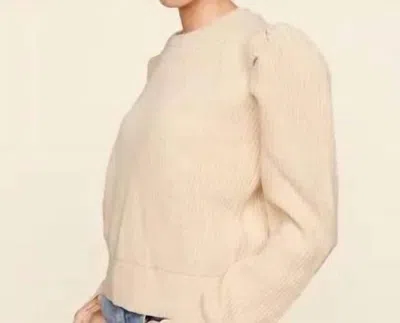 Sugarlips Women's Drape Sleeve Sweater In Oatmeal In Neutral