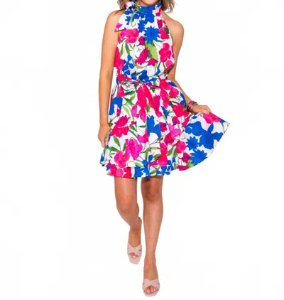 Sugarlips Women's The Bloom Pop Mini Halter Dress In Multi
