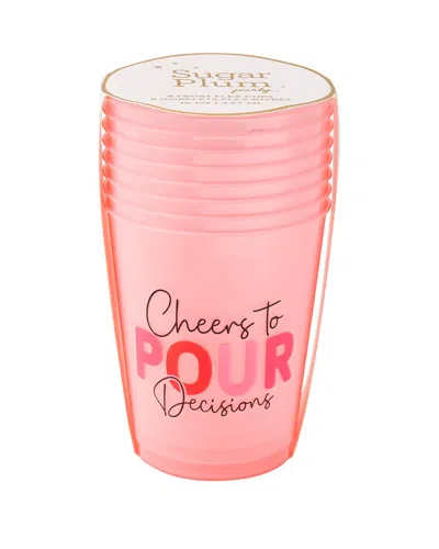 Sugarplum Party Frost Flex Cup Cheers To Pour Decisions 16pc Drinkware