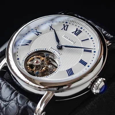 Pre-owned Sugess Seakors Genuine Tourbillon Seagull St8000 Mechanical Mens Watch Se8000sw