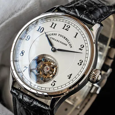 Pre-owned Sugess Tourbillon Master Bluesteel Seagull St8000 Mechanical Mens Watch Su8000sw