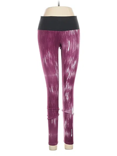 Pre-owned Sugoi Yoga Pants In Purple