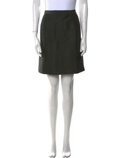 Pre-owned Sui By Anna Sui Wool Knee-length Skirt In Black