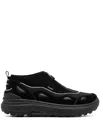 Suicoke Black Akk-zip Sneakers In Black