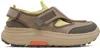 Suicoke Beige & Yellow Tred Sneakers In Beige/yellow