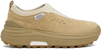 Suicoke Beige Cozy Sneakers