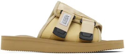 Suicoke Beige Kaw-cab Sandals