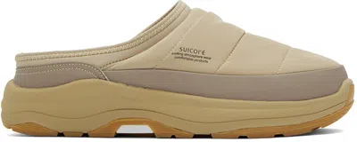 Suicoke Beige Pepper-mod-lo Loafers
