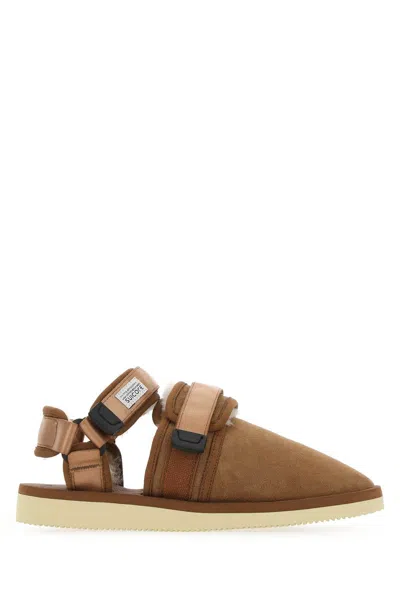 Suicoke Biscuit Suede Nots Slippers