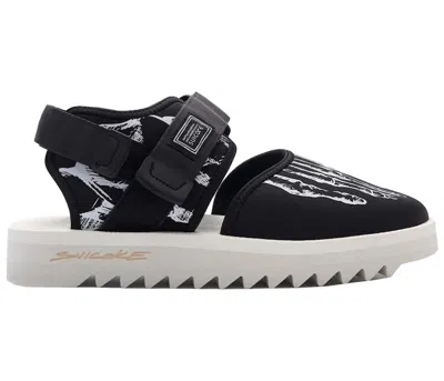 Pre-owned Suicoke Bitav Joshua Vides Sneakers In Black/white
