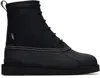 Suicoke Alal Lace-up Ankle Boots In Black