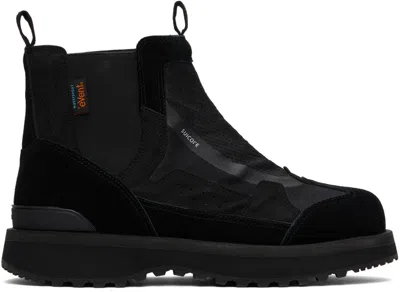 Suicoke Black Boma-hi-revab Boots