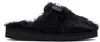 Suicoke Black Zavo-2eu Slippers In Black
