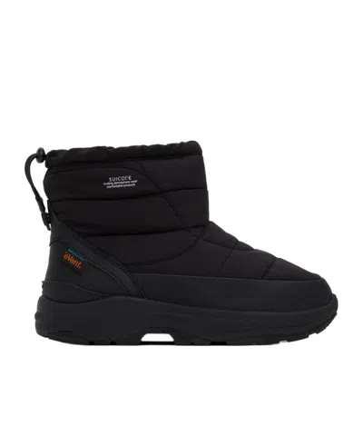 Suicoke Bower Padded Snow Boots In Black