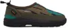 Suicoke Brown & Blue Pepper-evab-pt04 Loafers In Brown