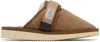 Suicoke Brown Zavo-m2ab Sandals In Brown