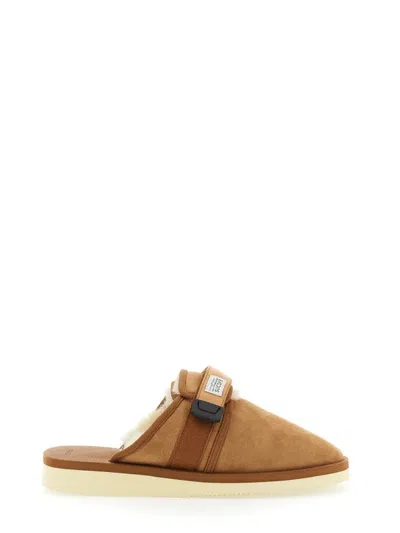 Suicoke Ciabatta M2ab In Beige