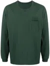 Suicoke Langarmshirt Mit Rundhalsausschnitt In Green