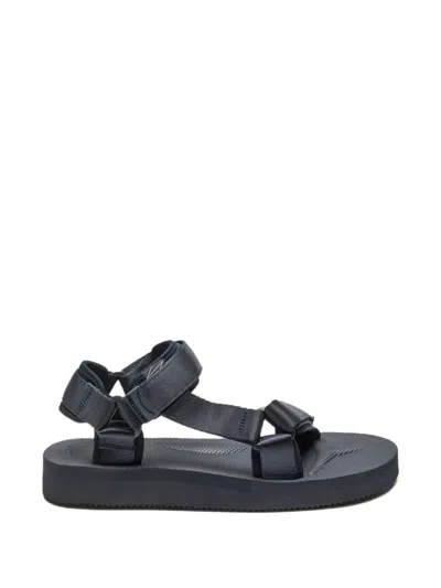 Suicoke Depa Ankle-strap Sandals In Blue