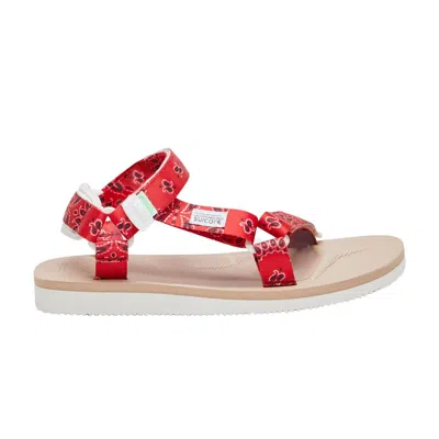 Pre-owned Suicoke Depa-cab 'paisley - Red Beige'